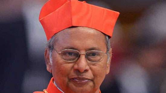 Cardinal Malcolm Ranjith holds prayer service in the Vatican