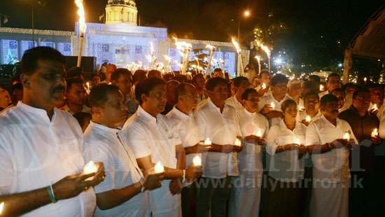 Satyagraha against Champika’s arrest