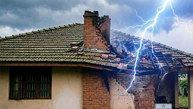 Lightning strike damages house in Point Pedro - Breaking News | Daily ...
