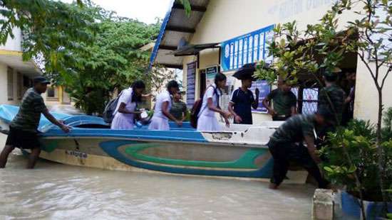 Facilitating flood affected students