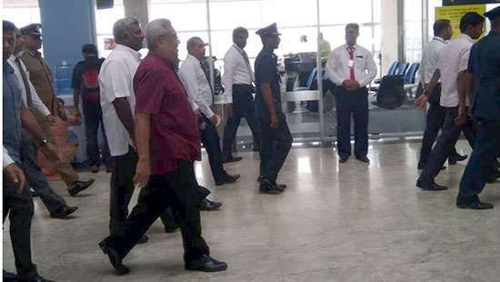 President Gotabaya leaves for India