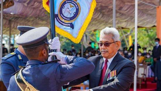 SLAF flying squadrons honoured