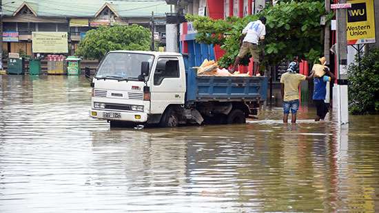 Gampaha Town inundated