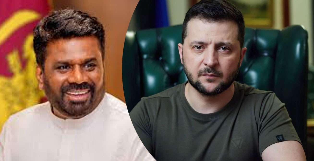Zelenskyy thanks Sri Lankan President