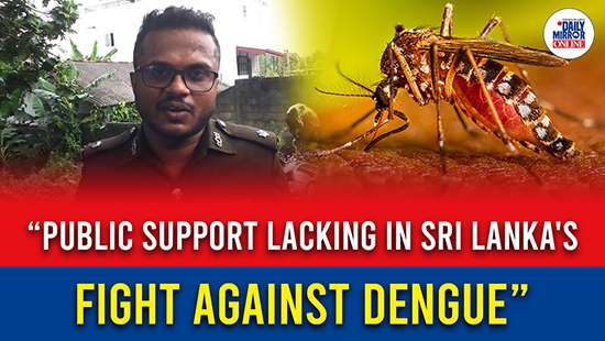 “Public support lacking in sri lanka’s fight against dengue”
