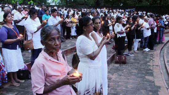 Vigil to commemorate Easter attack victims