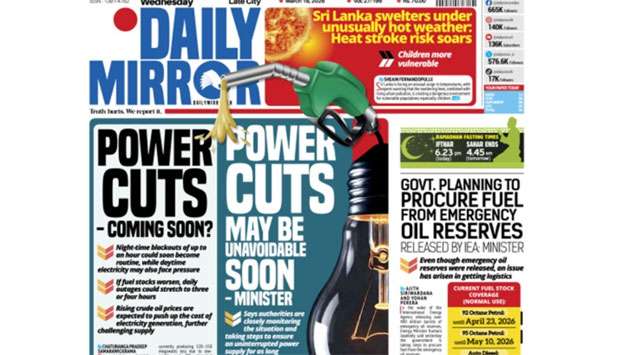 Font size of Daily Mirror angers NPP Deputy Minister
