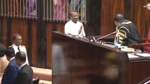 N. Mohammed Thahir sworn in as national list MP