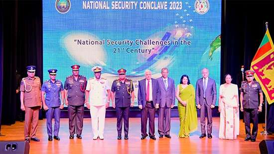 “National Security Conclave” held in grand note