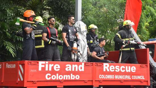 International Firefighters’ Day in Colombo