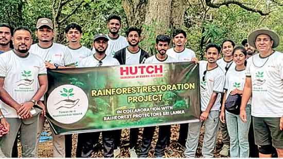 Hutch advances ESG commitment through Rajawaka rainforest restoration