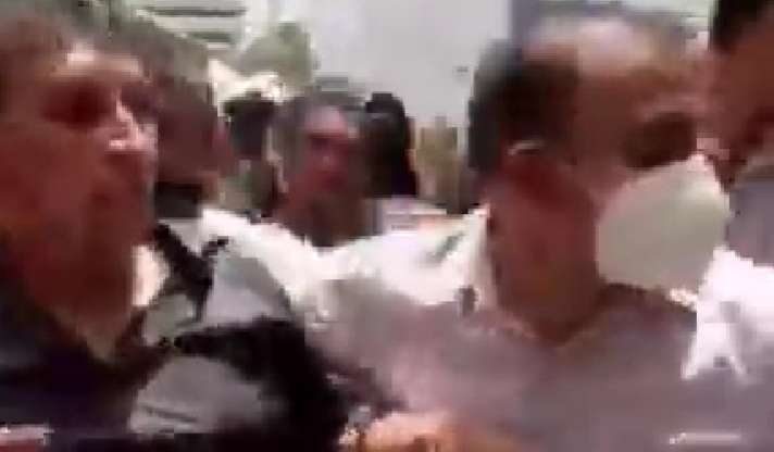 Protesters attack MP Rajitha Senaratne