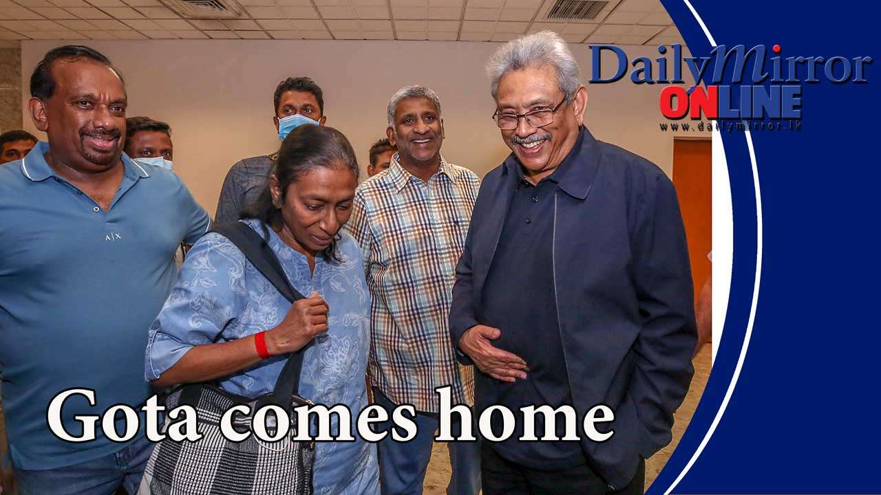 Gota comes home