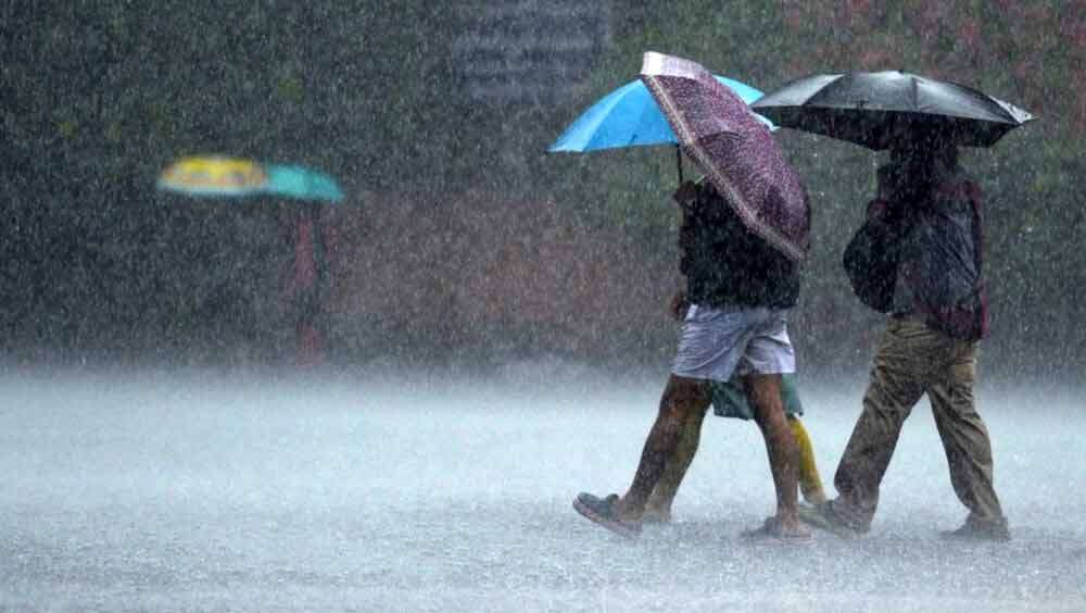 Showers above 100mm after 1p.m today