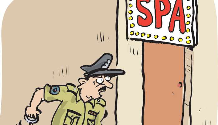 Police intensify raids on illegal brothels disguised as spas in Colombo