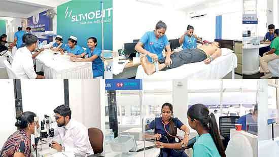 SLT-Mobitel hosts health camp in line with Vesak