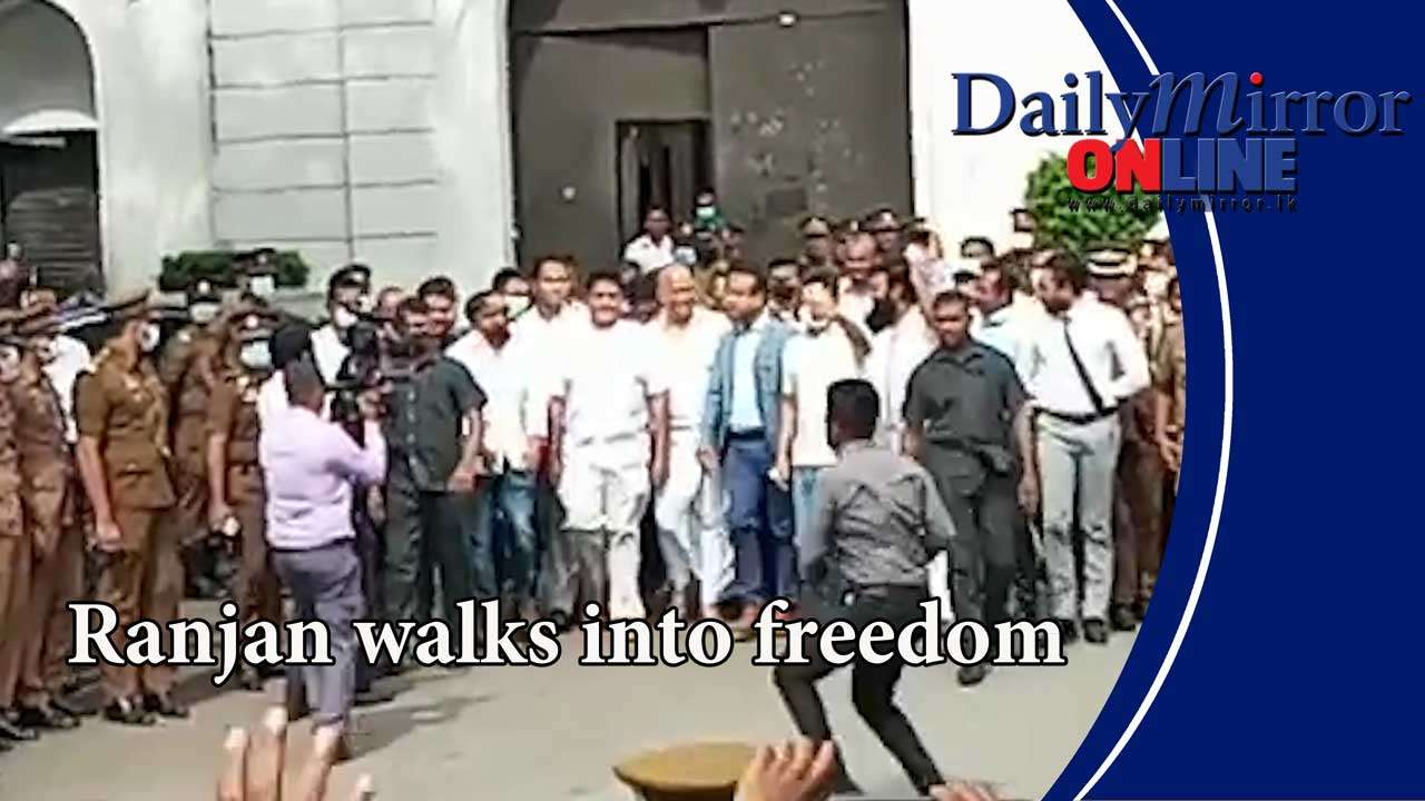 Ranjan walks into freedom