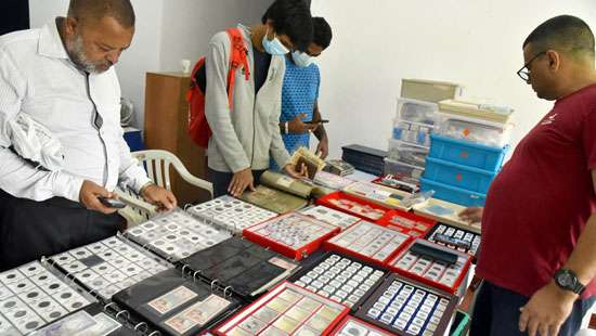 Stamps, coins exhibition at Public Library