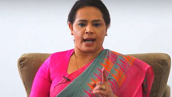 Diana Gamage hospitalized