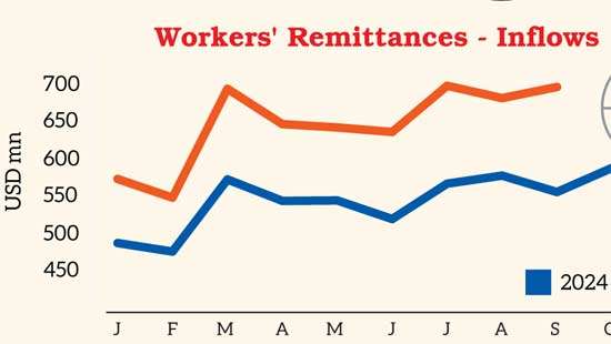Remittance income ploughs ahead putting record high income in sight for 2025