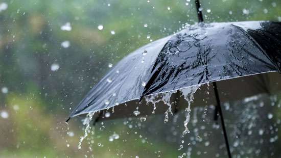 Rain in most provinces today as well