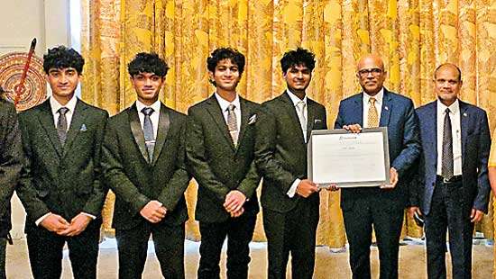 Sri Lankan band in UK contributes first concert profits to Sri Lanka Rebuilding Fund