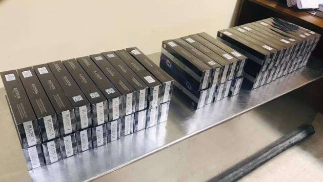 Beautician nabbed at BIA with illegal stock of cigarettes
