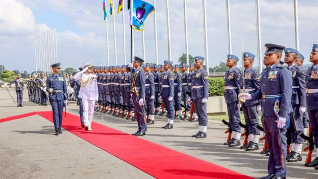 Navy Commander calls on Air Force Commander