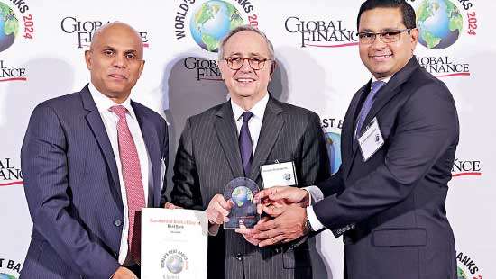 ComBank receives Global Finance Best Bank award for 22nd year