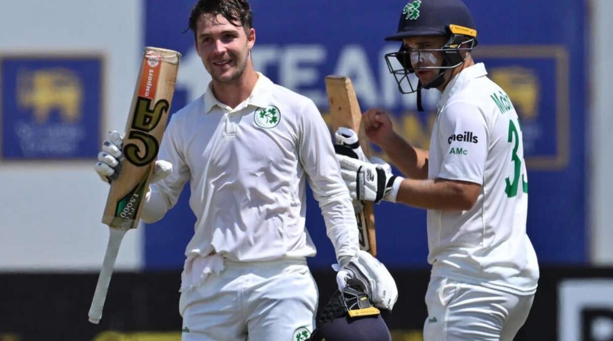 Record Ireland Test score as Stirling, Campher hit tons in Sri Lanka