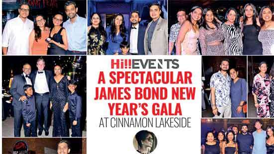 A SPECTACULAR JAMES BOND NEW YEAR’S GALA AT CINNAMON LAKESIDE