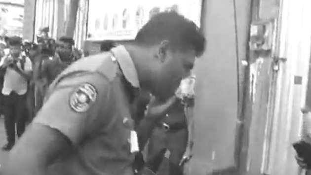 Policeman injured during protest at Fort Magistrate’s Court