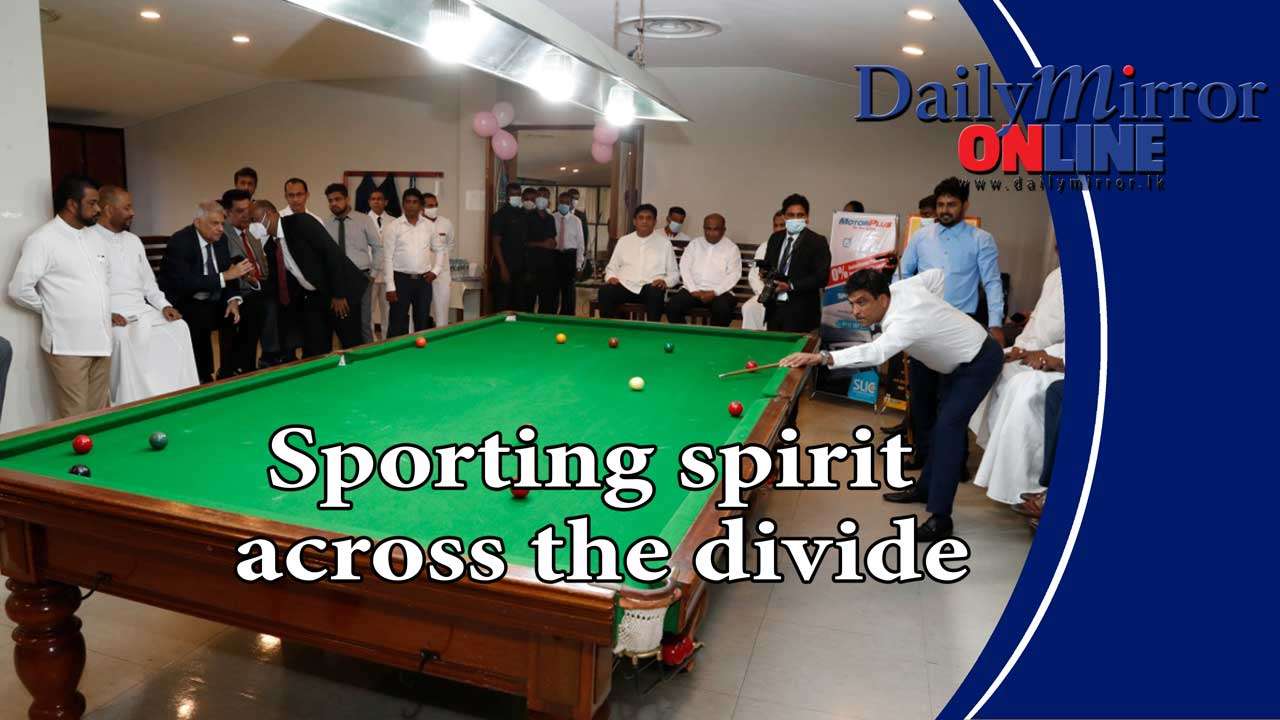 Sporting spirit across the divide