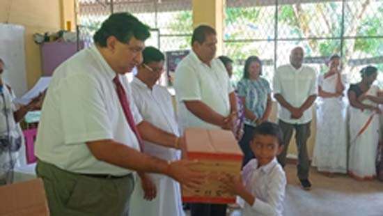 Helmet Distribution To School Children