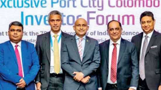 Port City Colombo Investor Forum in Singapore highlights SL’s transformation
