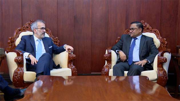Portugal Foreign Minister meets Vijitha Herath