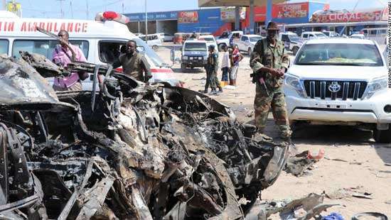 Car bomb kills dozens in Somali capital