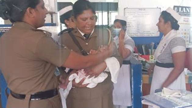 Two-month old infant abandoned on the roadside