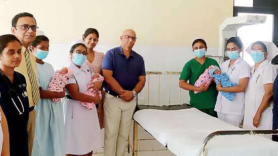 Quadruplets born to a 24 year old mother in Puttalam