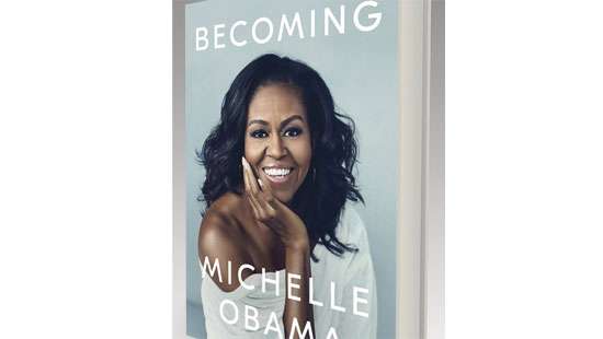 ‘becoming’ by michelle obama (CROWN, NEW YORK, 2017)