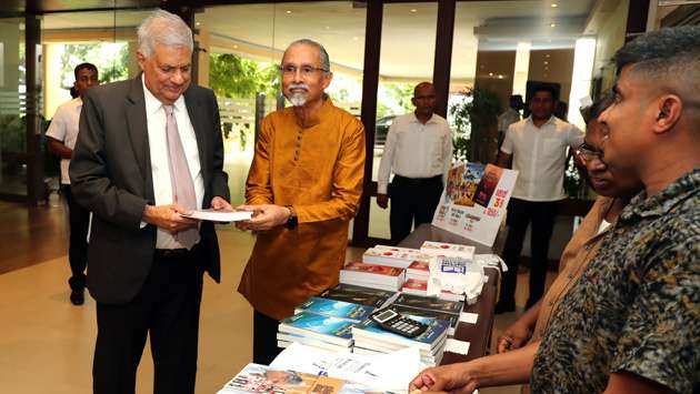 Launch of three books...