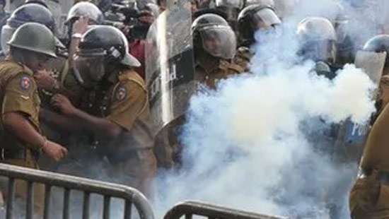 SJB protesters tear gassed