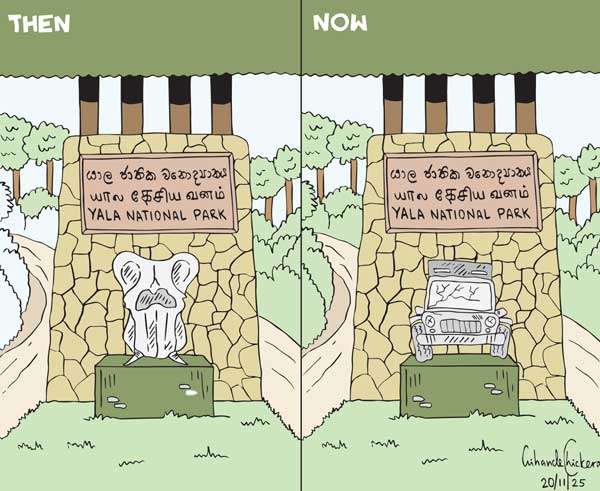 Cartoon of the Day 20-11-2025: A Park’s Changing Icon