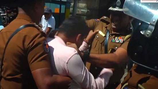 Mage Rata organization president arrested for dashing coconuts in front of CID
