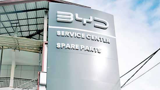 BYD opens 3S Facility in Kandy