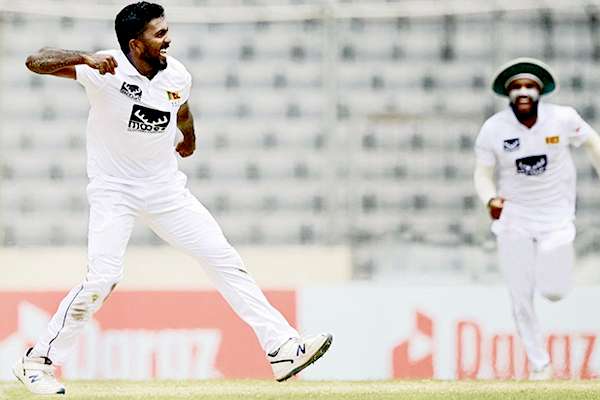 Asitha Fernando in line for return in second Pakistan Test