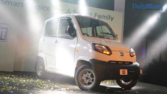 Bajaj QUTE quadricycle now available in Sri Lanka