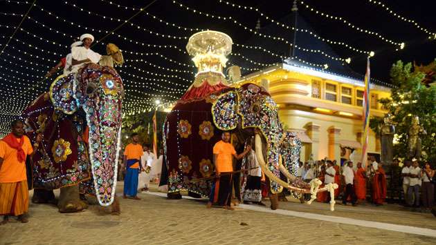 First day of the 47th Annual Navam Perahera