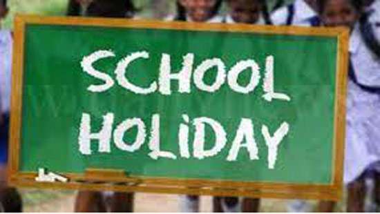 September 19 declared school holiday