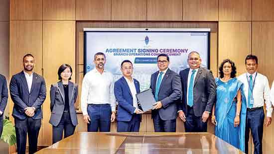 ComBank among first banks to partner with Port City Colombo to open a branch